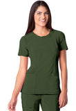 2624A Cherokee Infinity Round Neck Top (2XL-5XL)