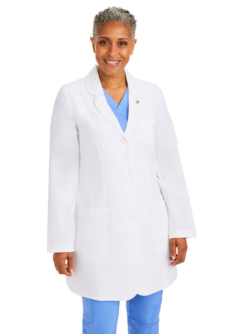 5101 HH Fiona Lab Coat in White