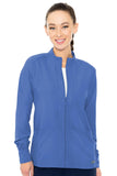 2660 Zip Front Warm-Up With Shoulder Yokes